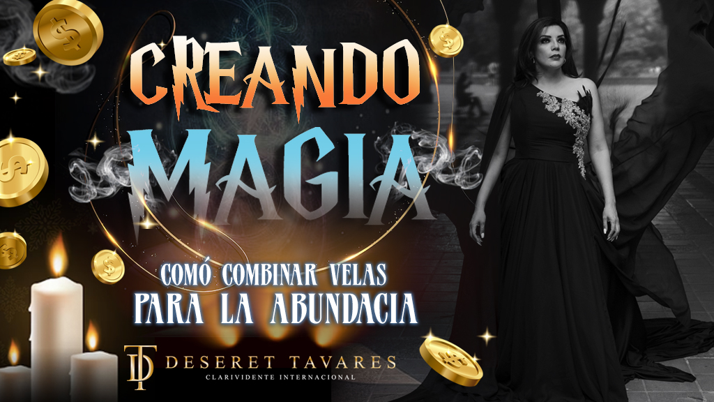 Comó combinar velas PARA LA ABUNDANCIA - Creando Magia