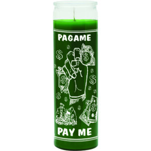 Print 7 Day Candles Single Color Pay Me Green