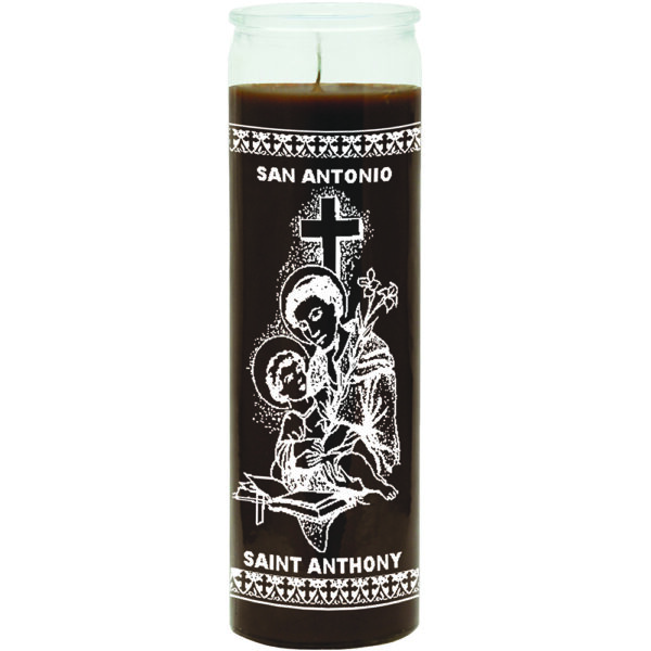 Print 7 Day Candles Multicolor Saint Anthony Multicolor