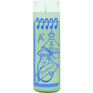 Print 7 Day Candles Single Color Student White