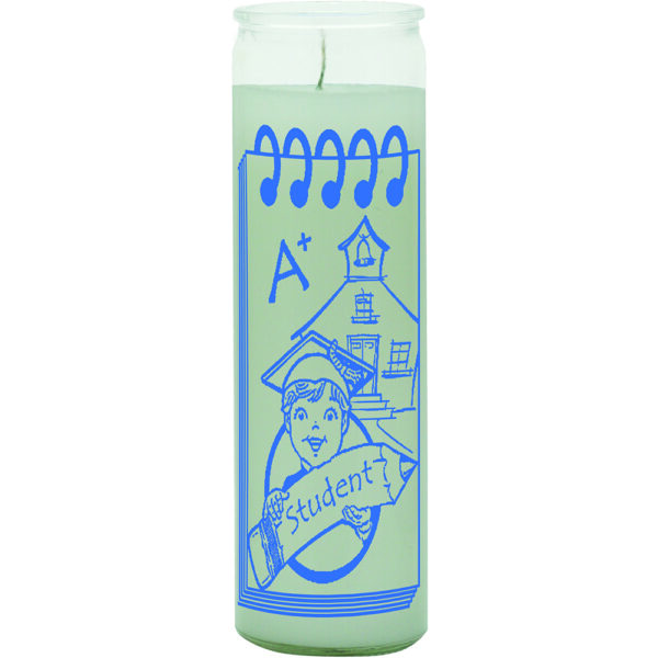 Print 7 Day Candles Single Color Student White