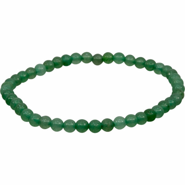 Elastic Bracelet 4mm Round Elastic Bracelet 4mm Round - Green Aventurine