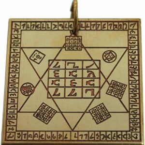 Key of Solomon Charms Dr. Dee's Table for Universal Protection
