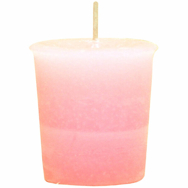 Crystal Journey Natural Votives Rose