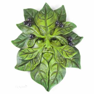 Blueberry Greenman Plaque 5"