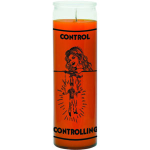 Print 7 Day Candles Single Color Control Orange
