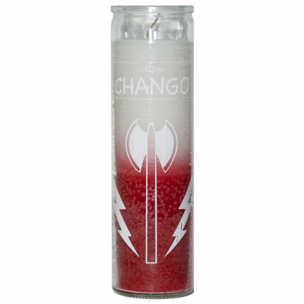 Print 7 Day Candles Multicolor Chango White/Red