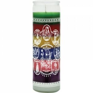 Imprimir Velas 7 Días Multicolor Siete Poderes Africanos