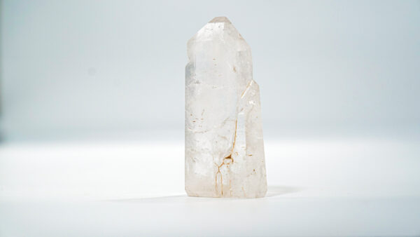 Polished Clear Quartz Generator From Brazil H:4" 6.10