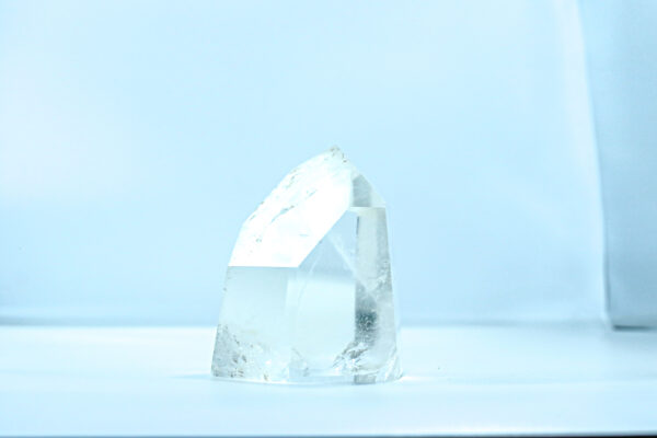 Polished Clear Quartz Generator From Brazil  H:4.5" W:2Lbs. 3Oz.