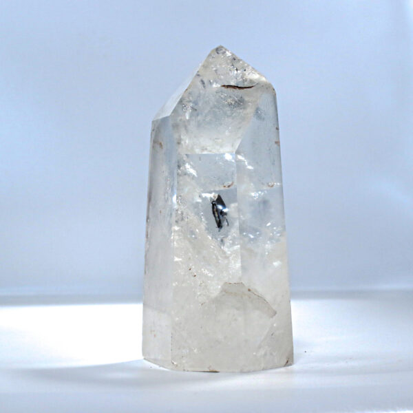 Polished Clear Quartz Generator From Brazil H:8'.5" W:6Lbs. 12Oz.