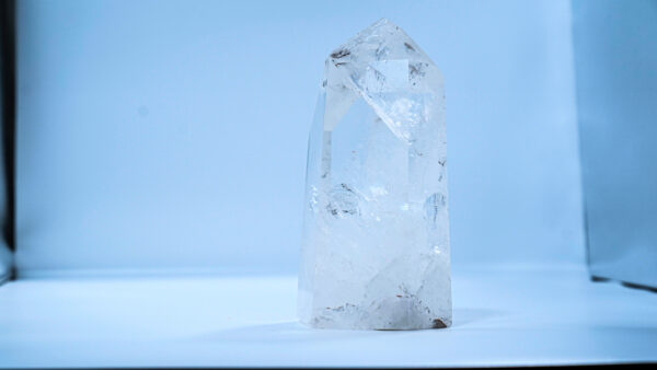 Polished Clear Quartz Generator From Brazil  H:5'.5" 1Lb.9.30Oz
