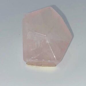 Polished Rose Quartz From Madagascar Polished Rose Quartz Pebble W: 3.50oz