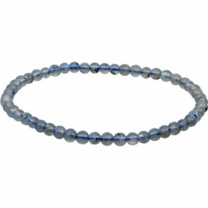 Elastic Gemstone 6MM Bracelet - Labradorite Grade B