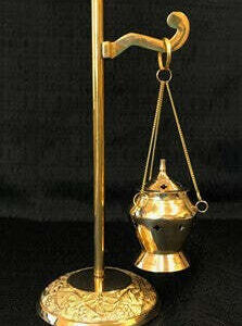 Hanging Brass Incense Burner