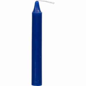 Mini Ritual Candle Dark Blue 4"