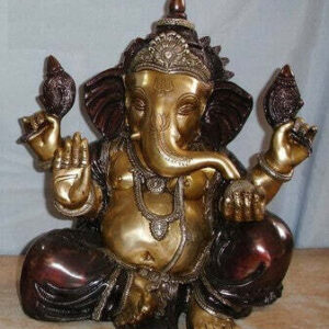 Ganesha With 3 Tone Finish