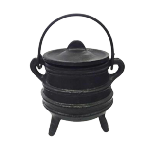 Pentagram Cast Iron Cauldron