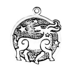 Invoke Attraction Celtic Charm (JAN 1 - JAN 22) Sidellu Gwynder Birth Silver Plated
