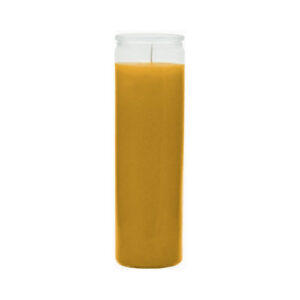 Plain 7 Day Candles Gold