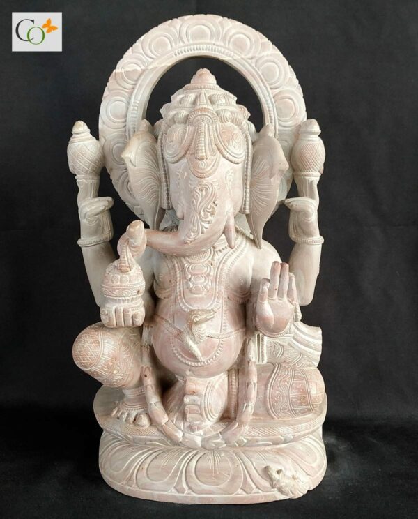 Polyresin Ganesha  8.5"