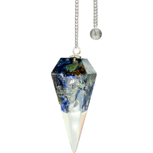 Orgone Lapis Lazuli Resin Pendulum - Third Eye Chakra