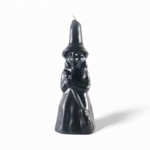 Witch Candle Black 7.5"