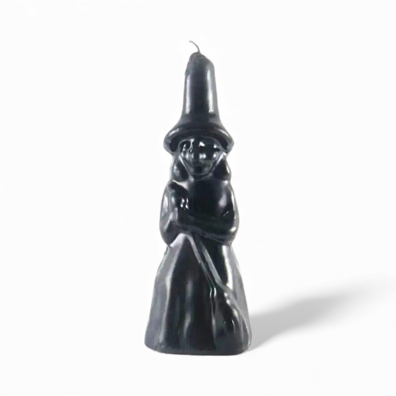 Witch Candle Black 7.5"