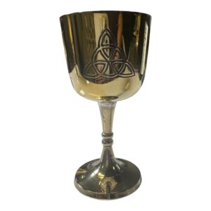 Silver Plated Triquetra Chalice