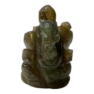 Labradorite Lord Ganesh 1"
