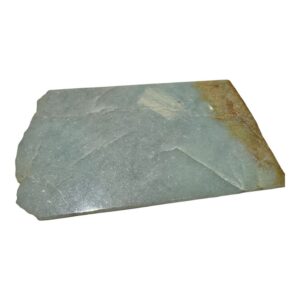 Natural Jade Altar Slab – Ritual Candle Base & Sacred Space Crystal