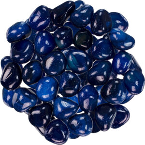 Tumble Gemstones - Blue Onyx