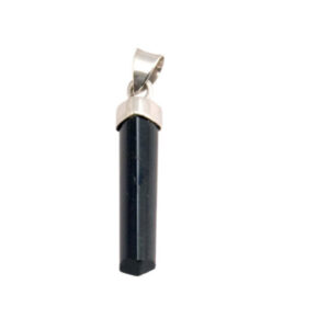 Colgante de turmalina negra