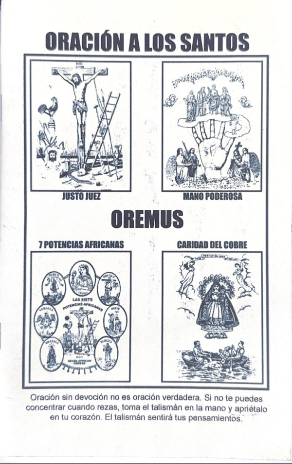 Oracion A Los Santos by Oremus