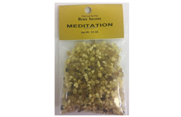 Incienso Natural en Resina – Meditation 1/2 oz