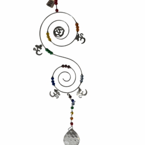 Cristal colgante de alambre - Chakras &amp; Energía Vital