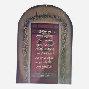 Inspirational Rustic Wall Sign | Farmhouse Motivational Home Décor