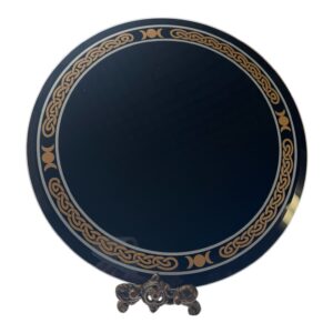 Triple Moon Celtic Scry Mirror