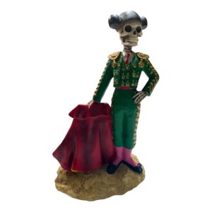 Catrín Matador Skeleton Statue – Día de los Muertos Decor
