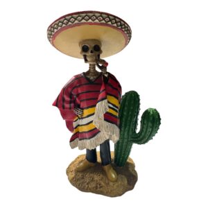 Catrín Mariachi Skeleton Statue