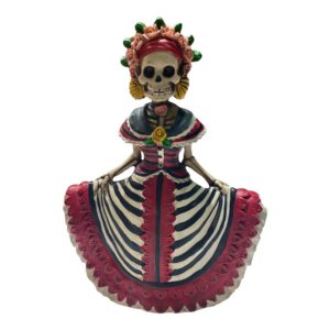 Unique Catrín Mariachi Skeleton Statue