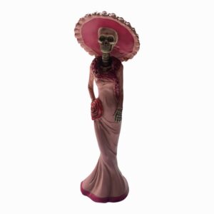 Beautiful Catrina Floral Dress Statue