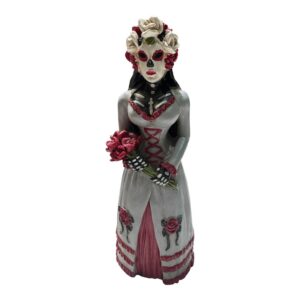 Catrina Folklorico Dancer Statue