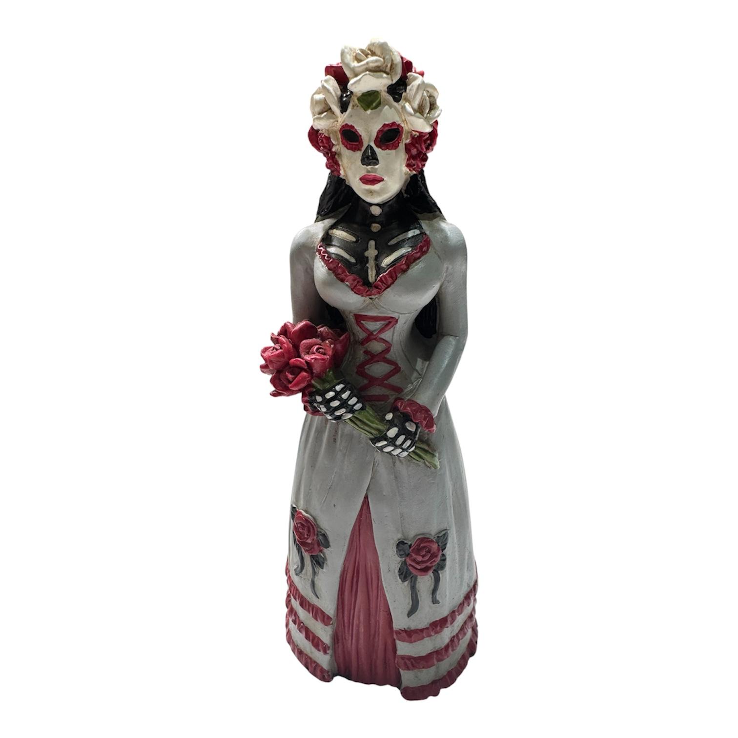 Catrina Folklorico Dancer Statue