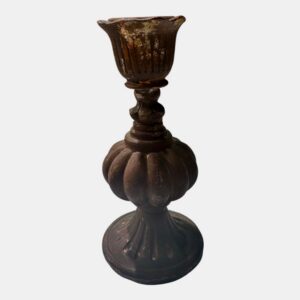 Vintage Rustic Metal Candle Holder