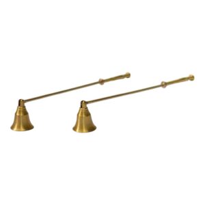 Brass Candle Snuffer | Elegant Candle Extinguisher for Rituals & Home Décor