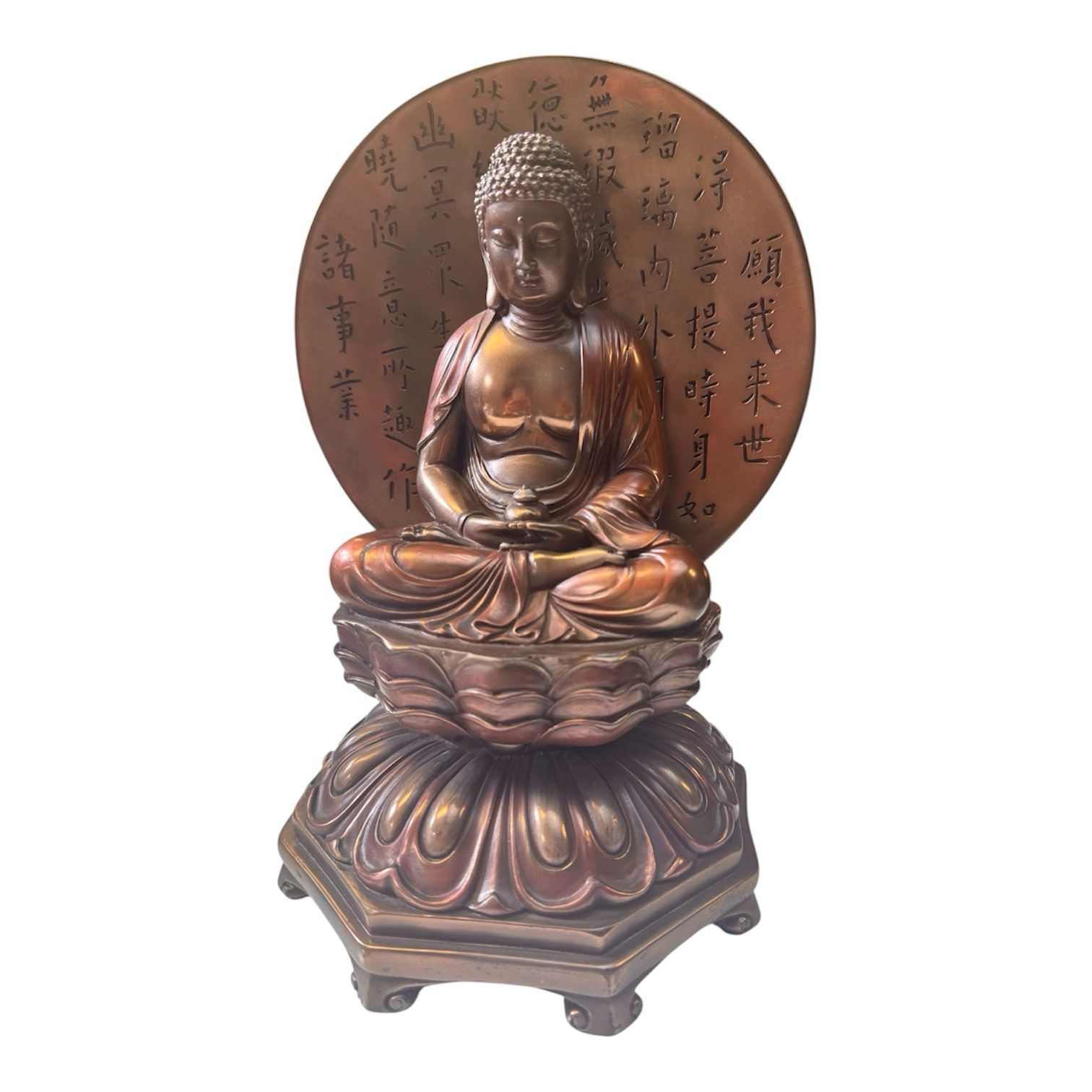 Medicine Buddha Statue – Seated Healing Buddha Figure