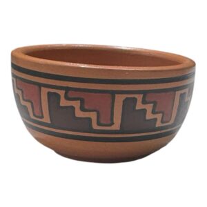 Southwestern Ceramic Cone Incense Burner – Handcrafted Tribal Design