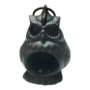 Cast Iron Owl Tea Light Candle Burner – Aromatherapy & Home Fragrance Warmer