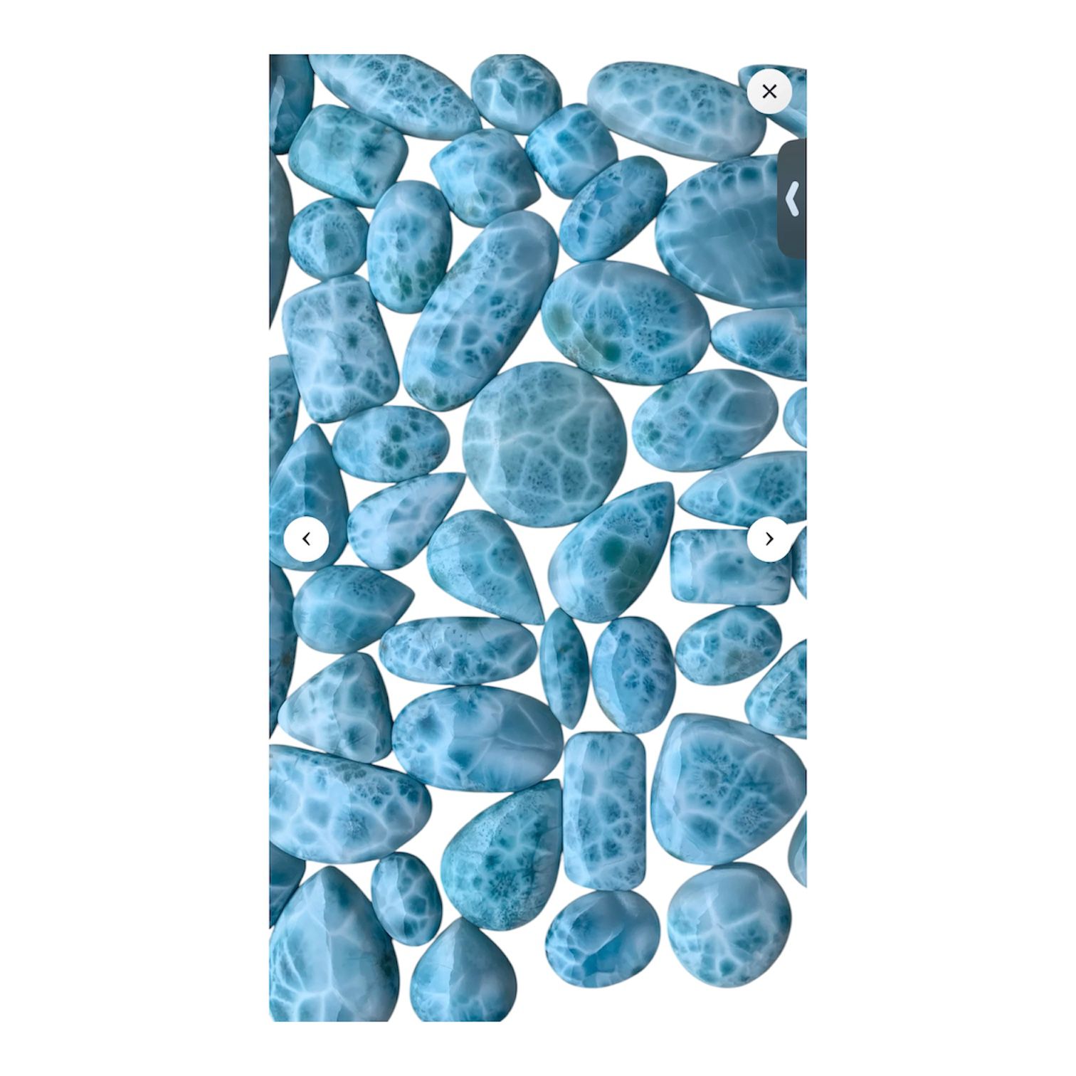 Premium Larimar Cabochon – High Quality Natural Larimar